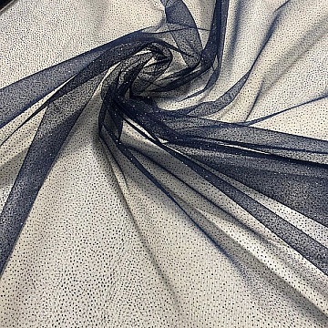 Tulle Strass Blu Scuro