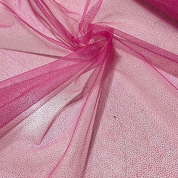 Tulle Strass Rosa Ciclamino