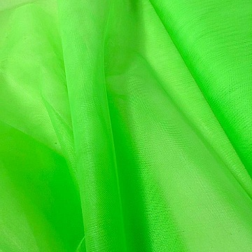 Tulle Rigido Zefiro   Verde Fluo