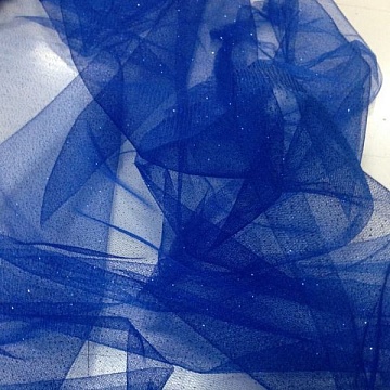 Tulle Strass Bluette