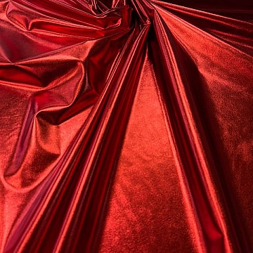 Lycra Spalmata Specchio Rosso