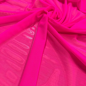 Rete Elasticizzata Basic Fucsia Fluo