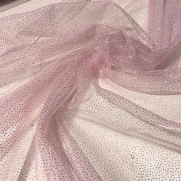 Tulle Strass Rosa