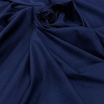 Tela Di Cotone  Popeline Blu