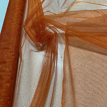 Tulle Strass Arancione