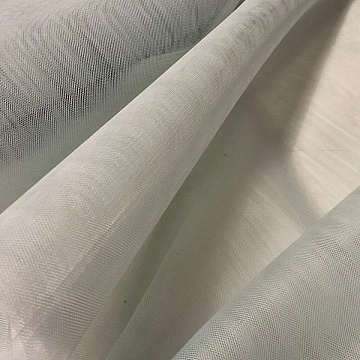 Tulle Rigido Grigio Perla